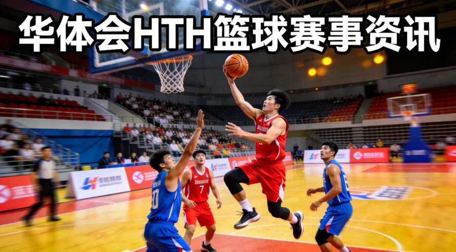 篮球比赛现场球员突破上篮瞬间，华体会HTH篮球赛事资讯配图